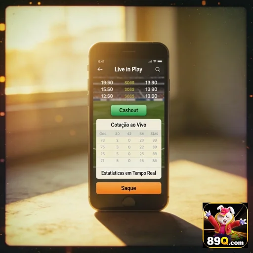 Ilustração de Acesse o Aplicativo Cassino 89q para Android e iOS