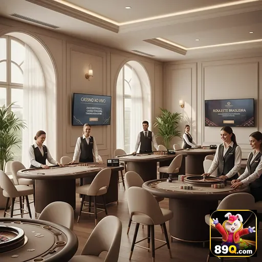 Ilustração de Explore os Jogos de Slots e Serviços VIP no 89q